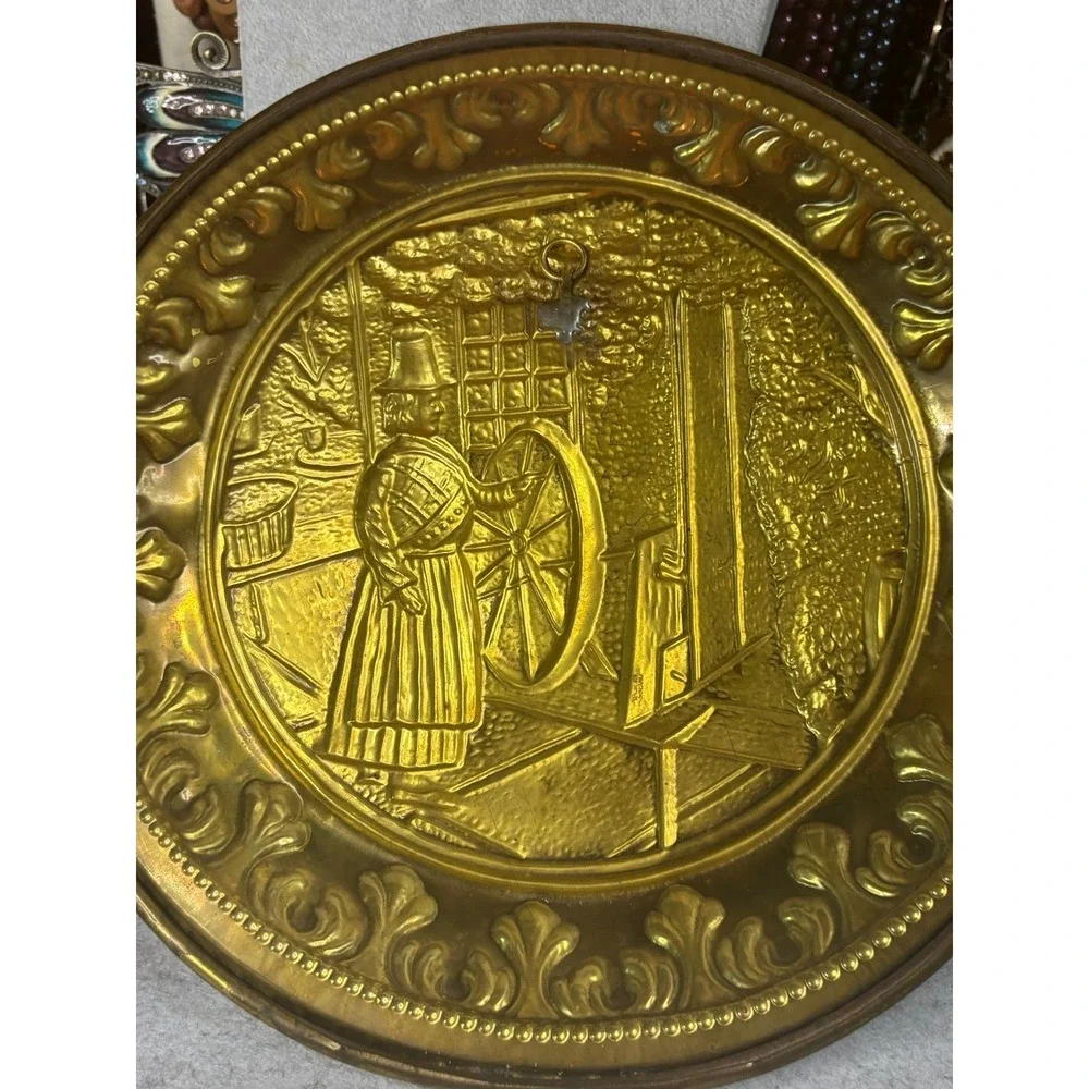 Vintage Wall Hanging Brass